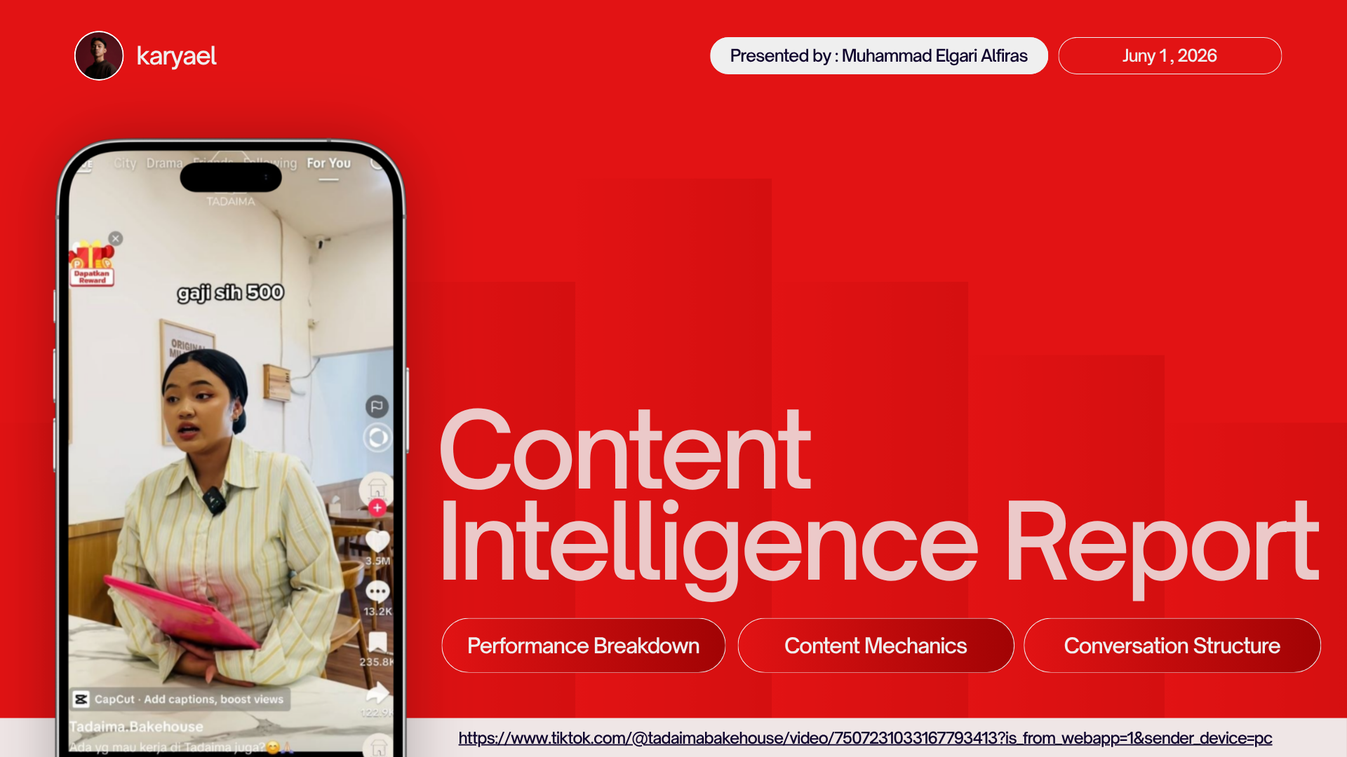 TikTok Content Intelligence Thumbnail