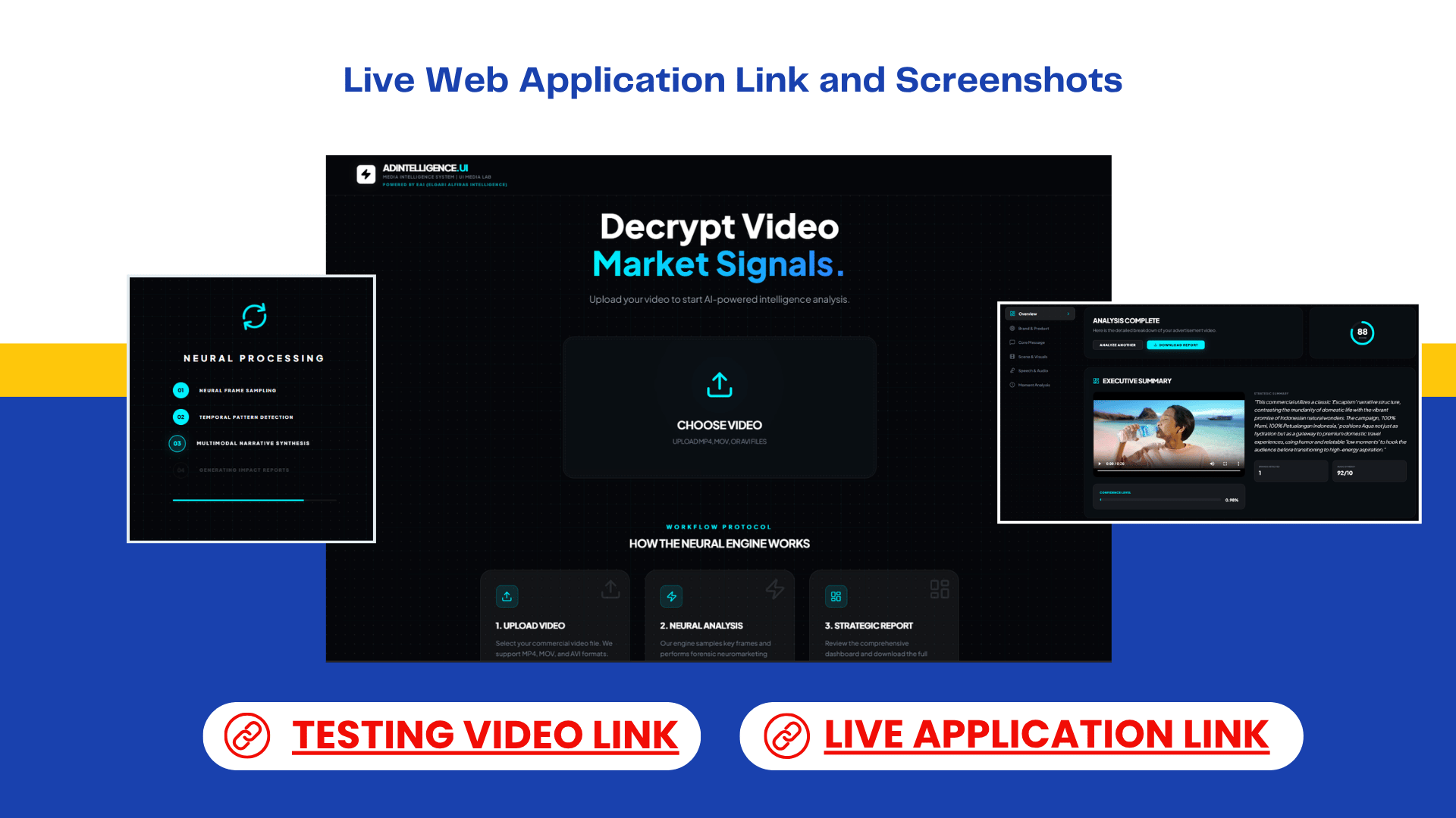 Video Analytics Web App Thumbnail